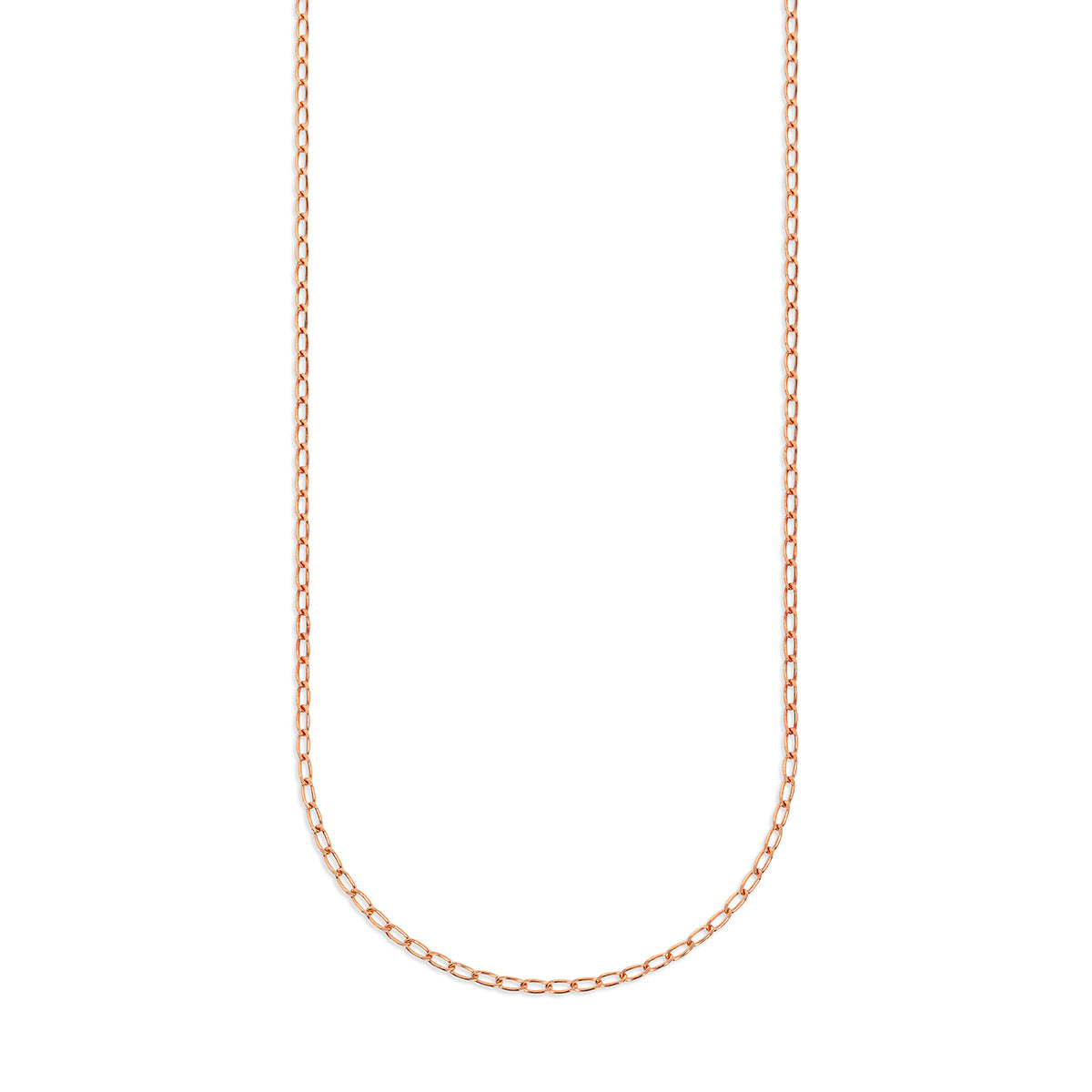 Halskette Ankerkette 925 Silber verstellbar 40cm 42cm 45cm#oberflache_rosevergoldet